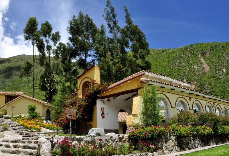 Hotel Hacienda Del Valle 乌鲁班巴 外观 照片